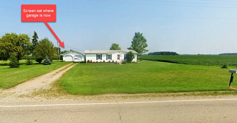 Starlite Drive-In - 2024 Street View Of Lot (newer photo)